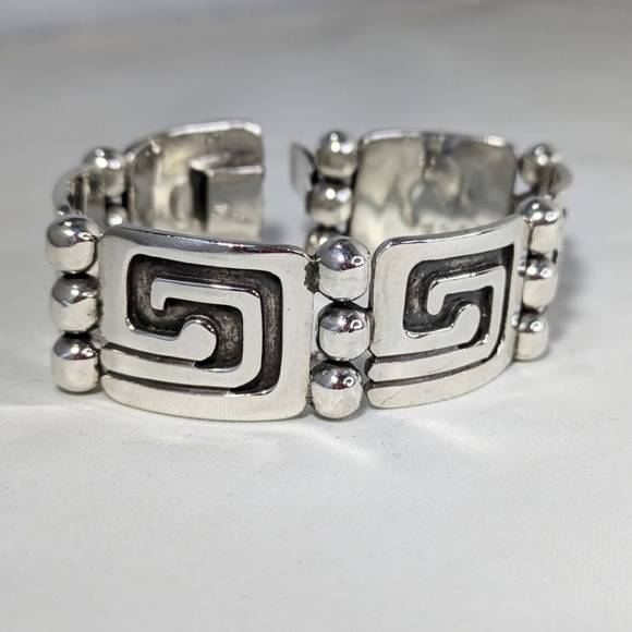 Vintage Sterling EMMA JLF Bracelet - Picture 2 of 9